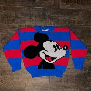 1980 Toddler Mickey Mouse Sweater